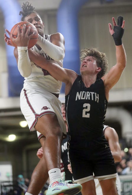 Grandview beats North Kitsap 71-64 in the 2A boys basketball state semifinals in Yakima on Friday, March 1, 2024.