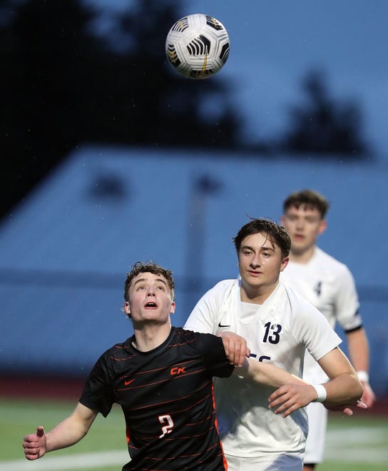 Central Kitsap boys soccer with a 2-1 win over Gig Harbor in Silverdale on Thursday, March 21, 2024.