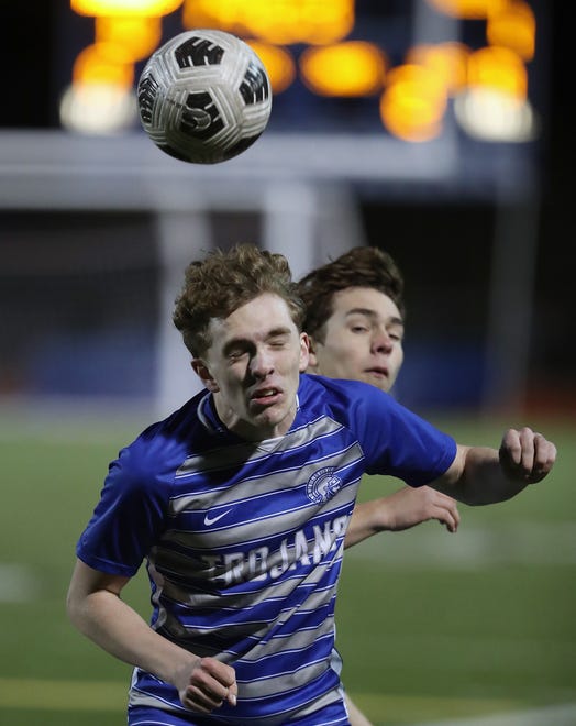 North Mason boys soccer gets a 1-0 win over Olympic on Tuesday, March 26, 2024.